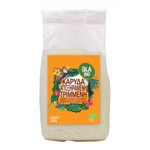 Καρύδα Τριμμένη Ινδιών 200γρ Bio