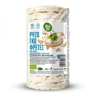 Ρυζογκοφρέτες (Ελαφρά Αλατισμένες) 100γρ Bio Ελληνική