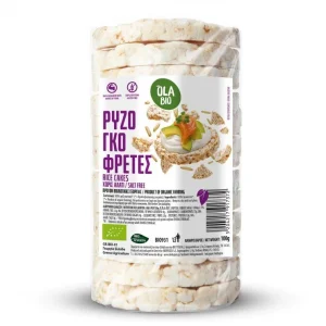 Ρυζογκοφρέτες (Χωρίς Αλάτι) 100γρ Bio Ελληνική