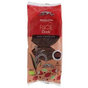 Ρυζογκοφρέτες με Μαύρη Σοκολάτα 100γρ Bio