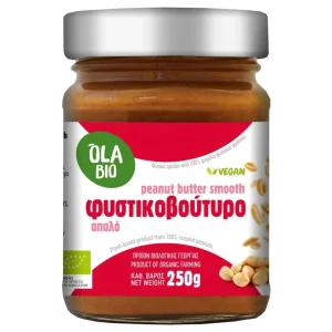 Φυστικοβούτυρο Ελληνικό 250γρ Απαλό Bio
