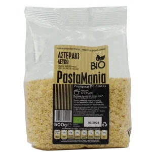 Αστεράκι Λευκό 500γρ Bio Pastamania