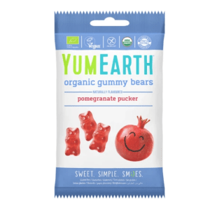 Βιολογικά Ζελεδάκια Ροδιού 50γρ - YumΕarth Organic Gummy Bears