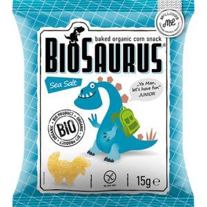 Γαριδάκι Δεινόσαυρος με θαλασσινό αλάτι 15g Biosaurus