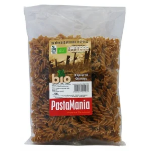 Βιολογικό Στριφτό (Βίδες) Ολικής Αλέσεως 500γρ Pastamania