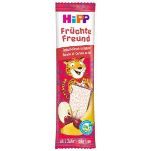 Hipp Μπάρα Φρούτων με Γιαούρτι, Κεράσι & Μπανάνα 23gr Bio