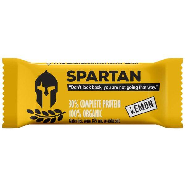 NOMADI The Barbarian Raw Bar – Spartan Λεμόνι – Μπάρα Ενέργειας με 30% Πρωτεΐνη – 50g