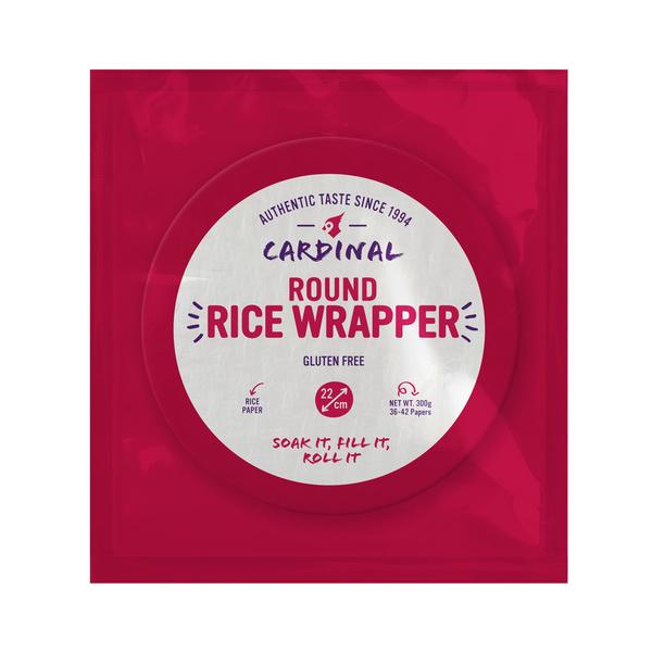 Φύλλα ρυζιού για spring rolls - Cardinal Rice Paper Round 22cm
