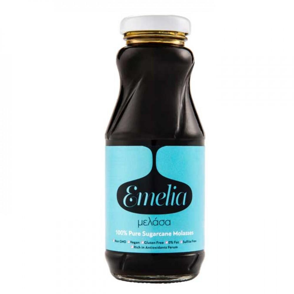 100% Καθαρή Μελάσα από Ζαχαροκάλαμο 350γρ Emelia
