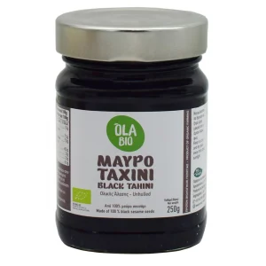 Βιολογικό Ταχίνι Μαύρο Ολικής Αλέσεως 250gr Olabio