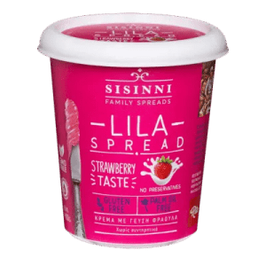 Κρέμα Φράουλα Lila 400g Sisinni