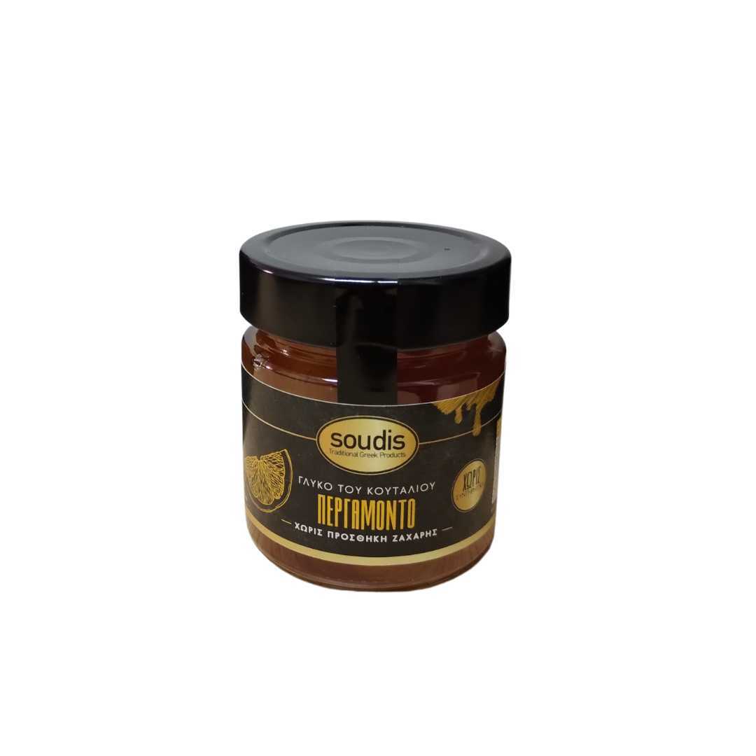 Γλυκό του Κουταλιού Περγαμόντο Χωρίς Ζάχαρη 275g