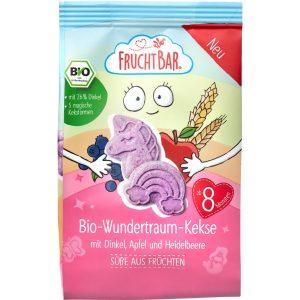 Βιολογικά Μπισκότα με Ντίνκελ, Μήλο, Μύρτιλο & Παντζάρι από 8 μηνών 100g